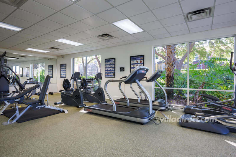 Clubhouse fitness center