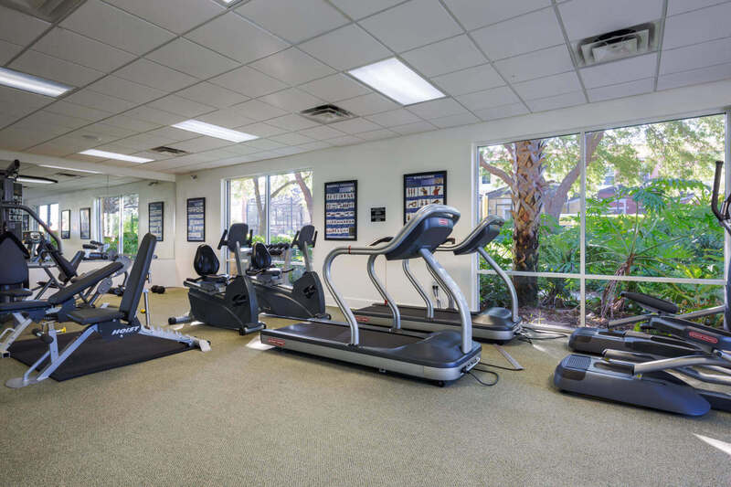 Clubhouse fitness center