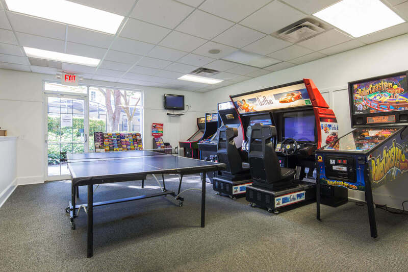 Clubhouse game room