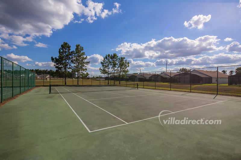 Tennis courts at Indian Creek