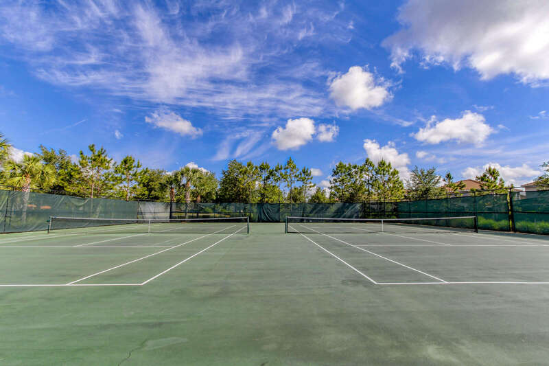 Tennis courts