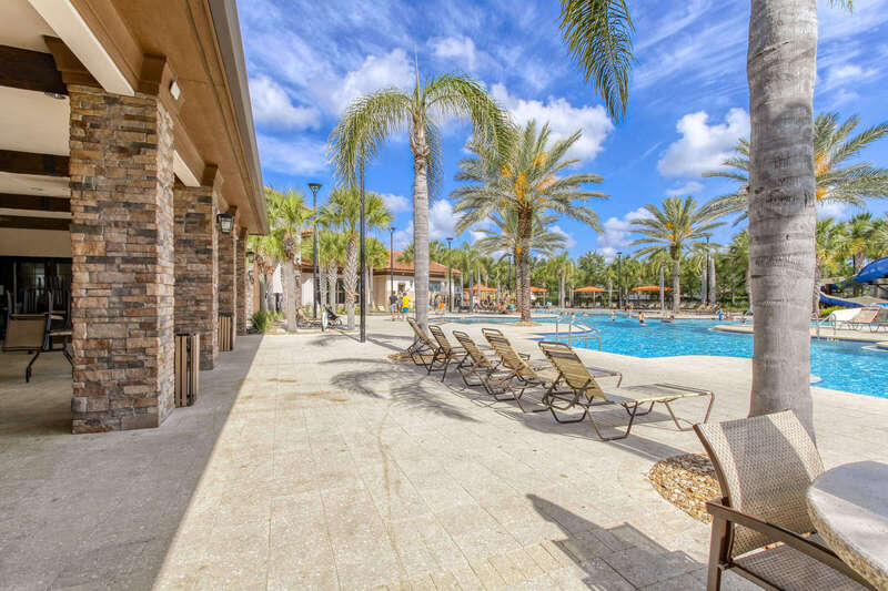 Poolside loungers