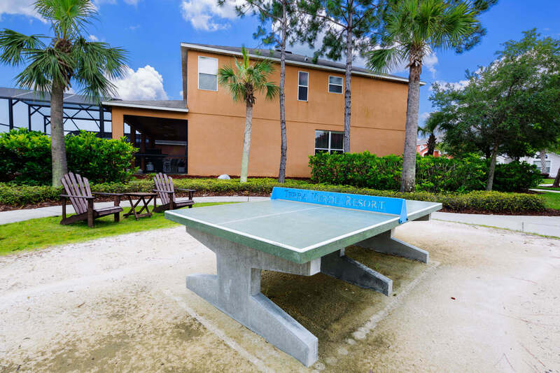 Outdoor ping-pong