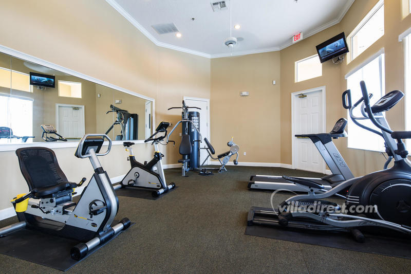Fitness center at Terra Verde resort in Kissimmee	
