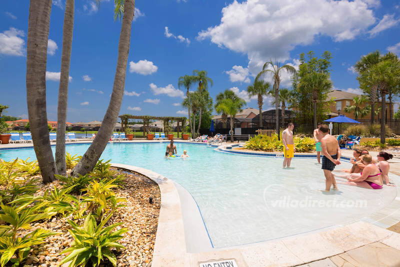 Pool side fun at the Terra Verde clubhouse	