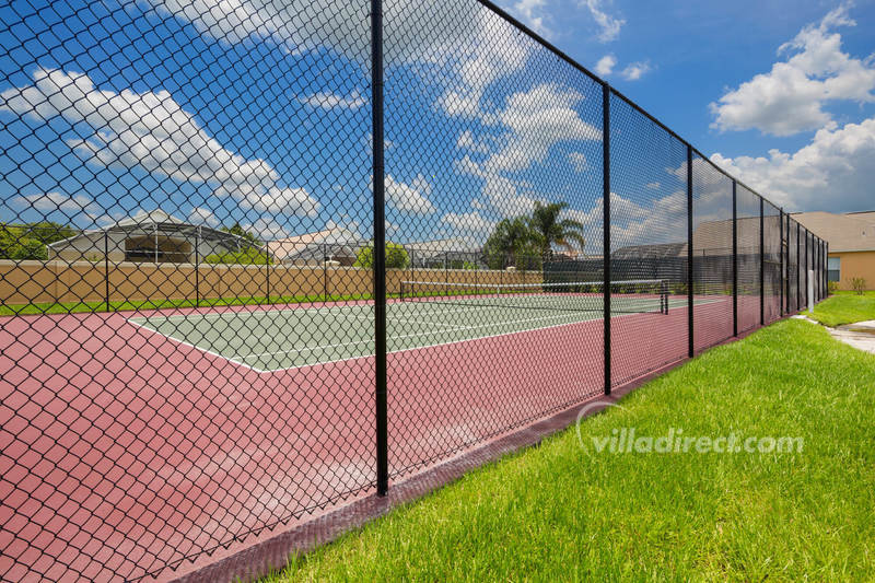 Tennis court at Terra Verde Resort	