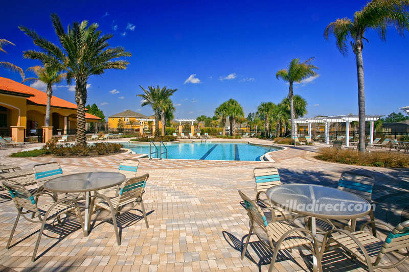 Poolside living in Florida