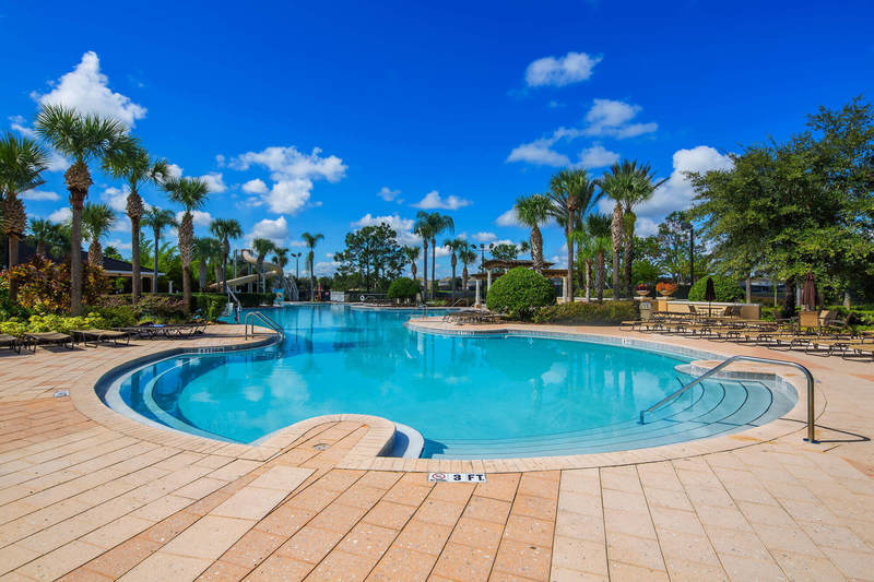 The lagoon pool at Windsor Hills resort
