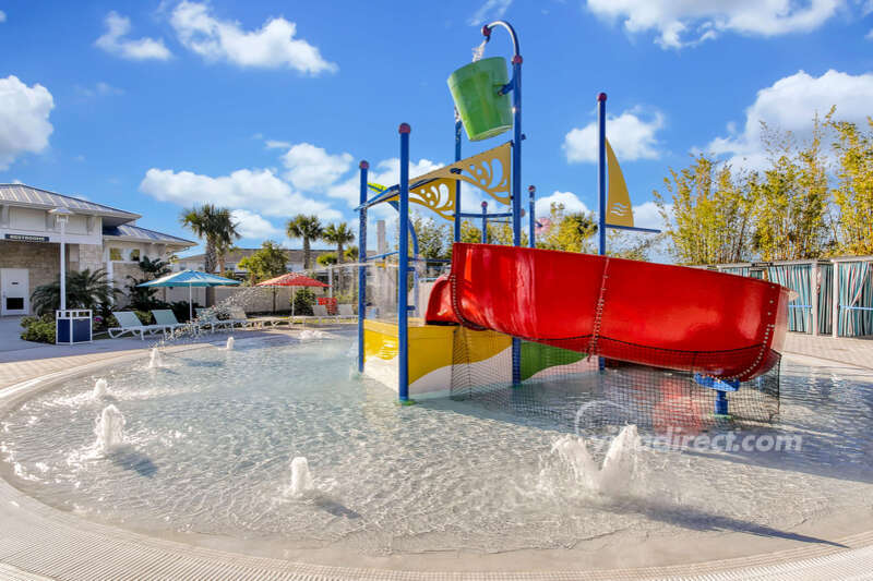 Kids splash zone