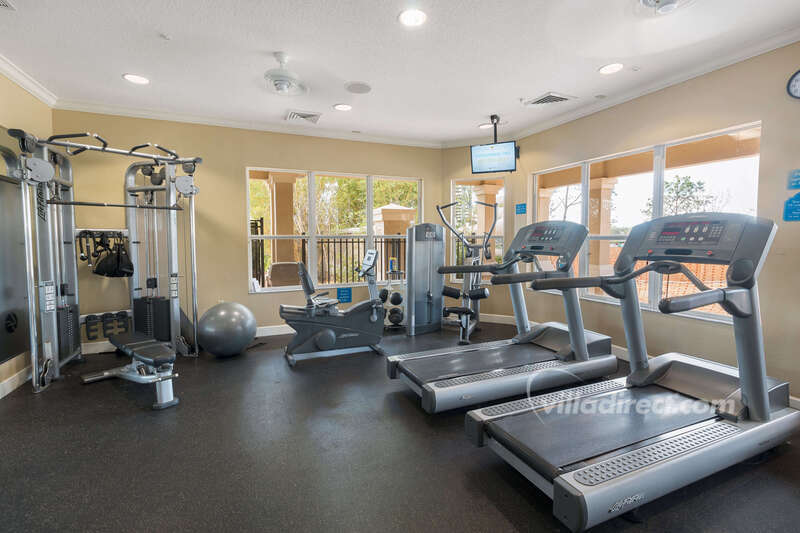 Clubhouse fitness center