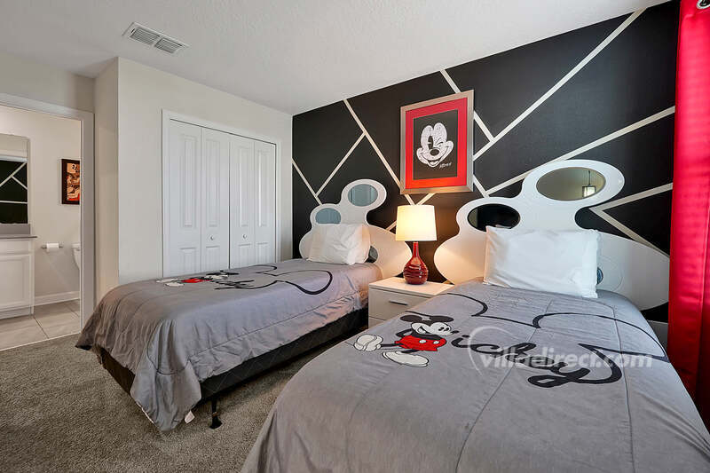 Mickey themed bedroom