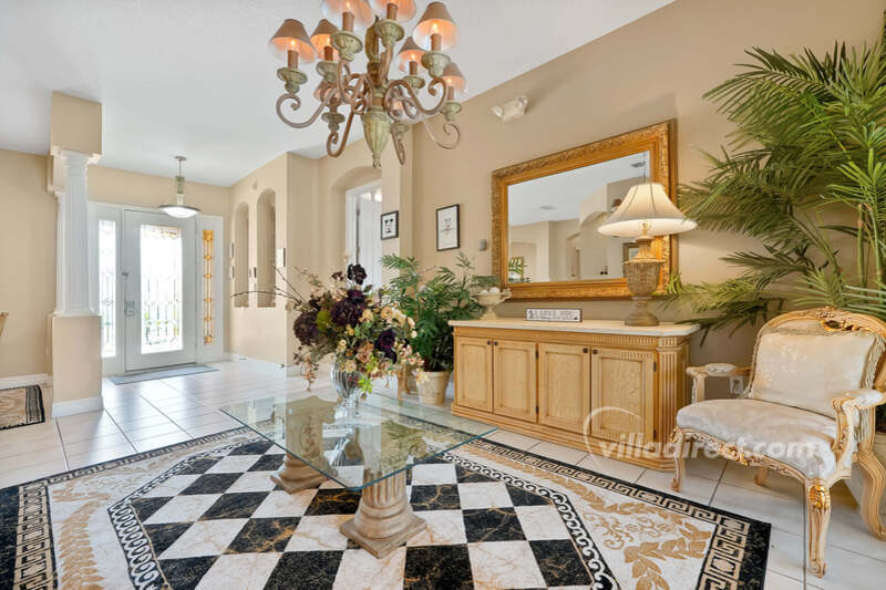 Living room and hallway