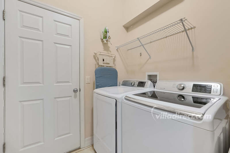 Laundry closet