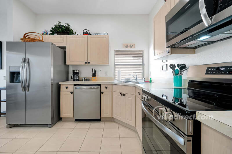 Spacious kitchen
