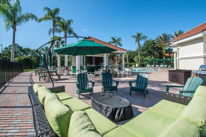 Clubhouse pool sun deck