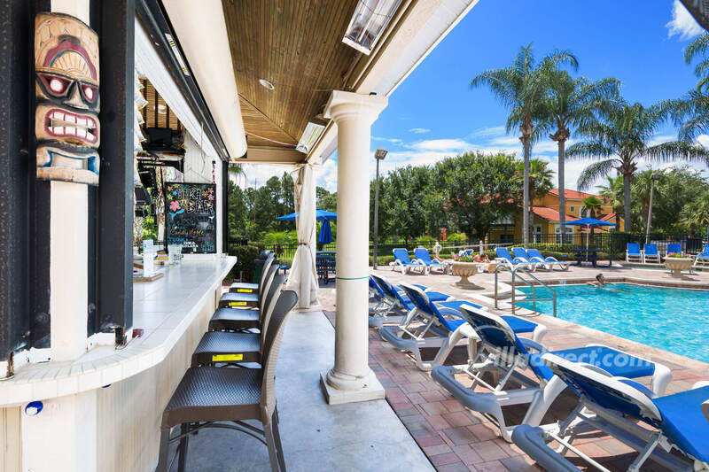 Clubhouse poolside bar