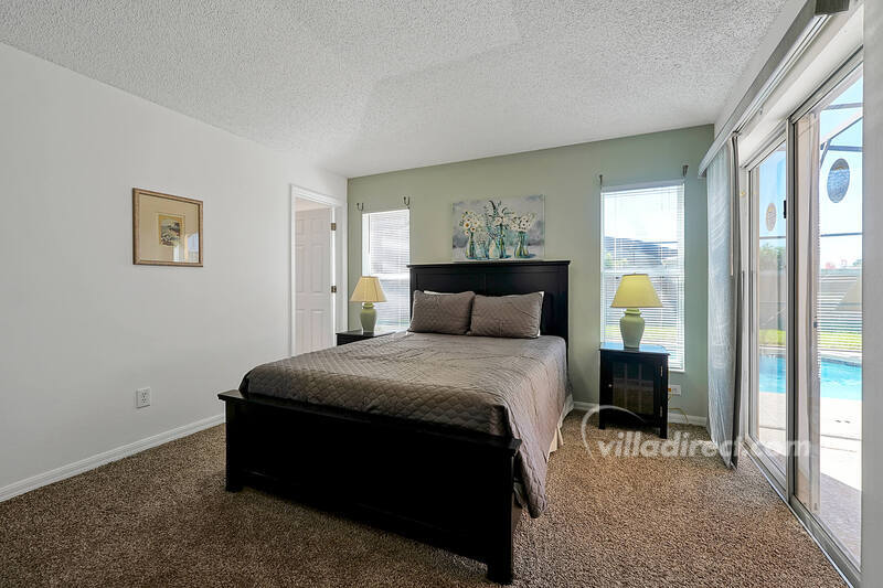 Master bedroom suite