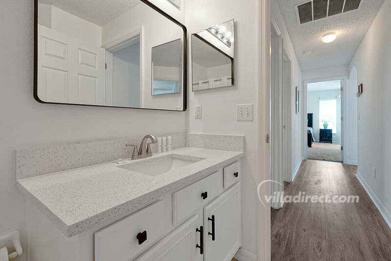 Spacious family bathroom