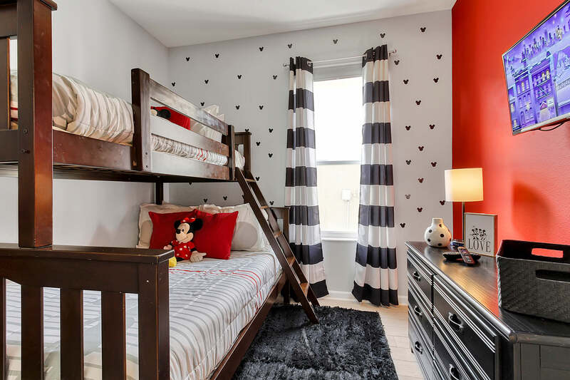Mickey bunk bedroom
