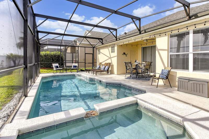 Pool and covered lanai