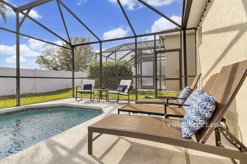 Loungers by the pool