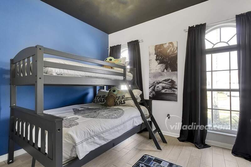 Bedroom 4: Star Wars bunk