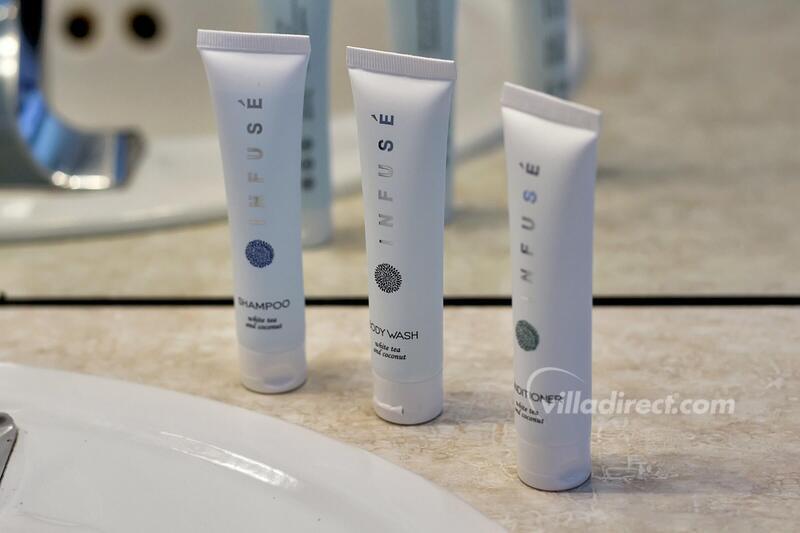 Hall bathroom toiletries