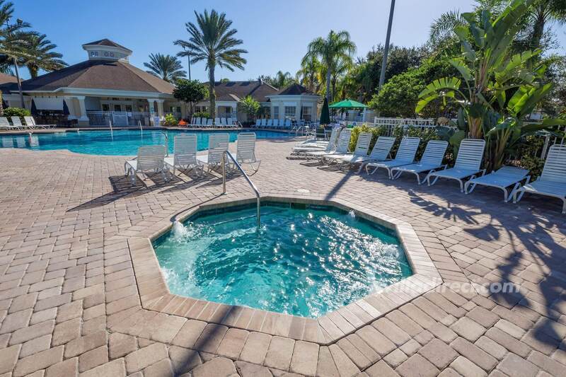 Resort pool and spa