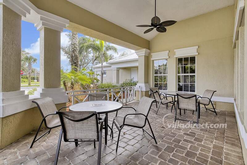 Clubhouse porch
