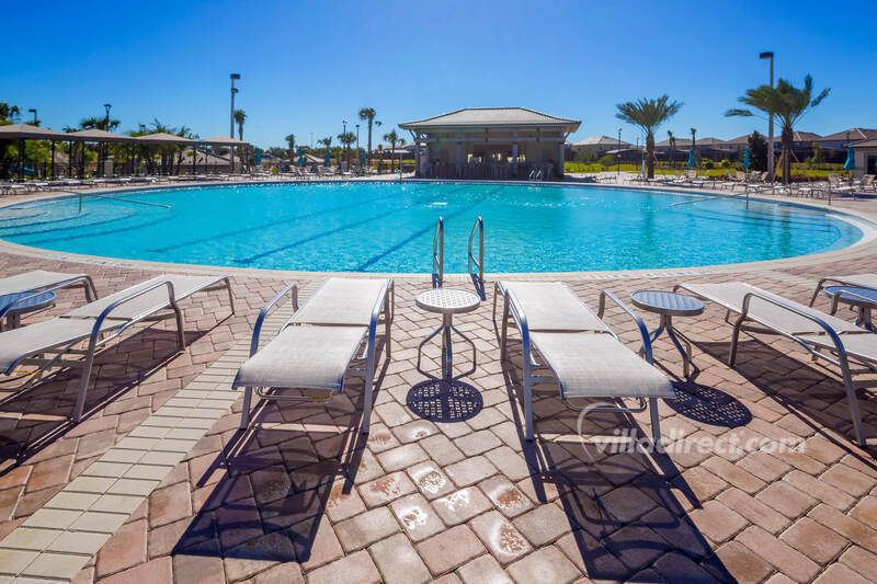 Relax by the clubhouse pool