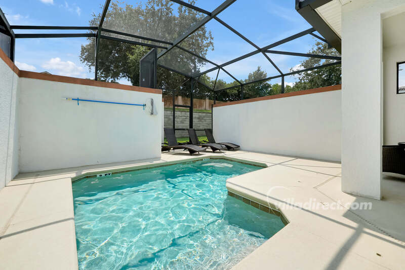Sparkling pool