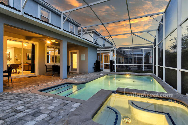 Family pool area