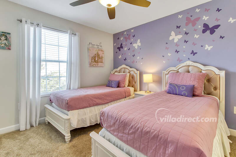 Girls twin bedroom