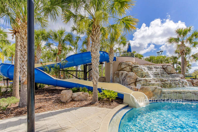 Clubhouse pool slide