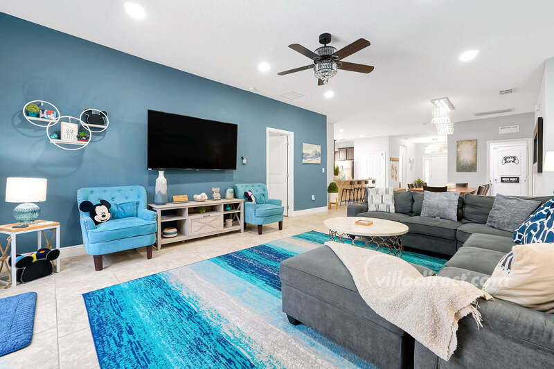 Open plan family space