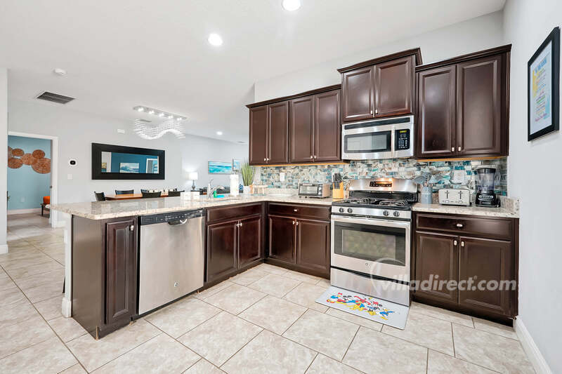 Spacious kitchen