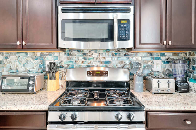 All stainless appliances