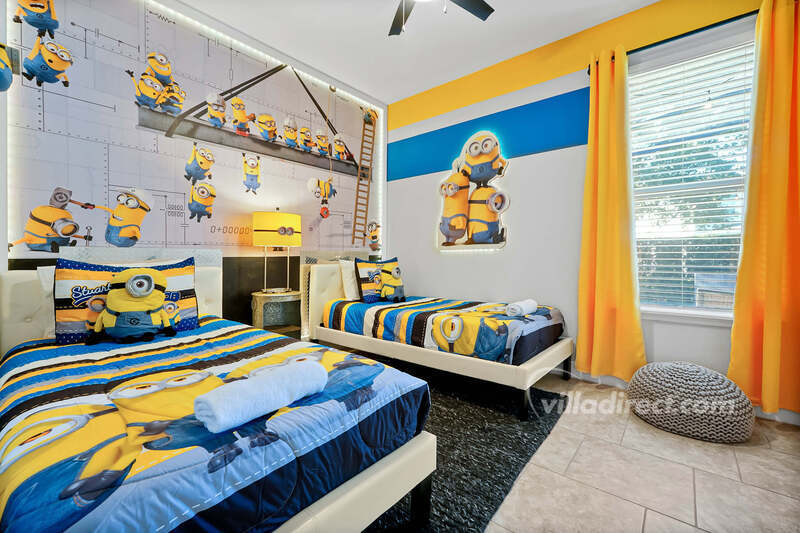 Minions themed bedroom