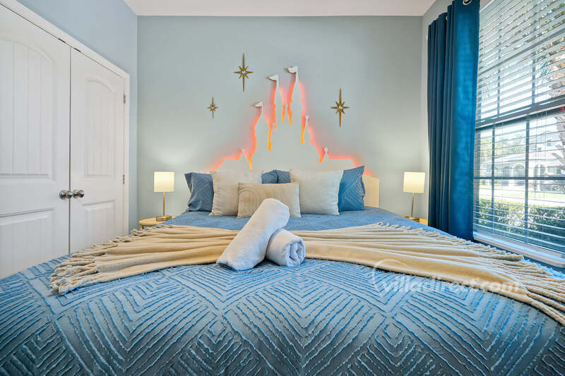 Queen-size bed