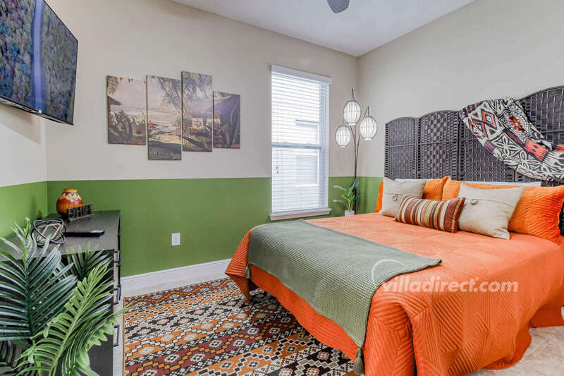 Tiki bedroom