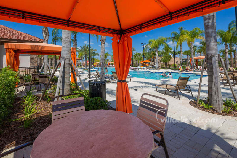 Clubhouse pool area