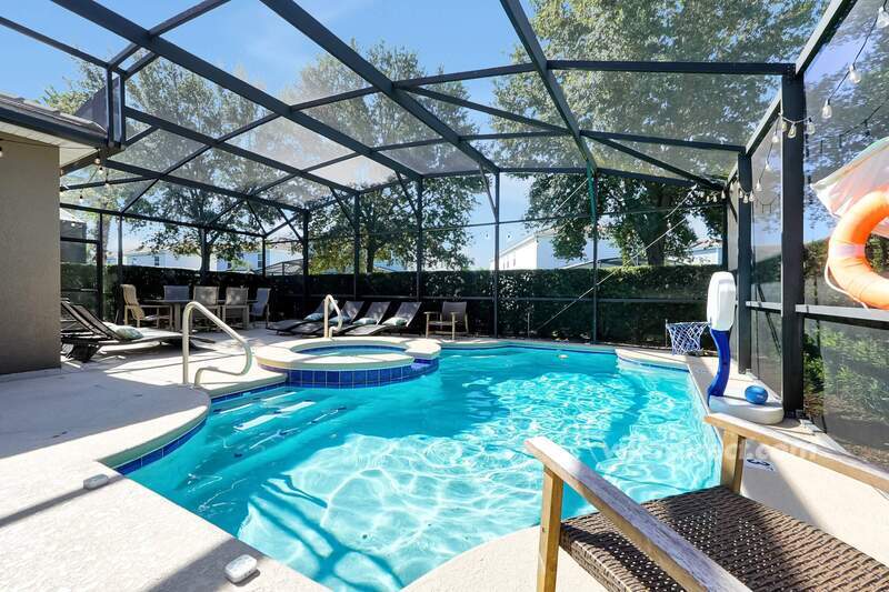Private pool and spa