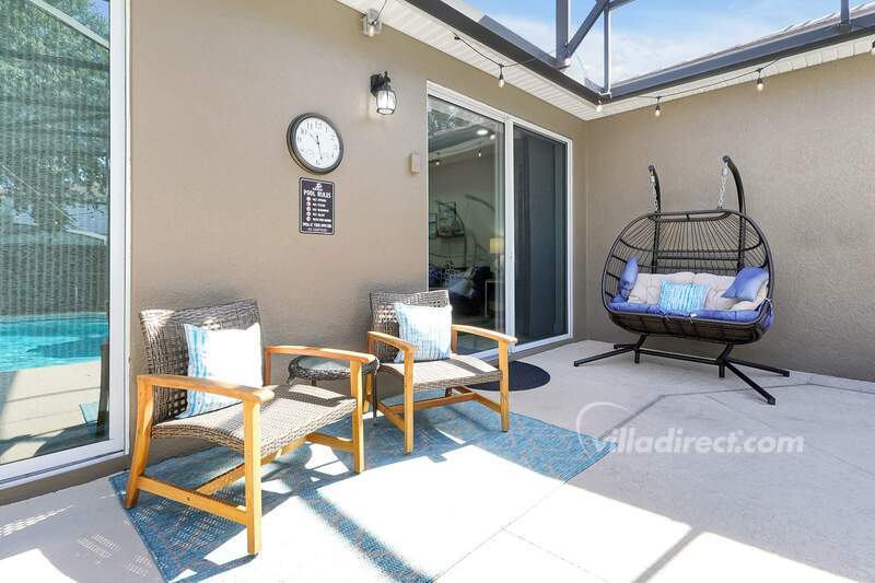Pool deck seating
