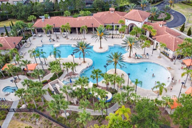 Resort from above