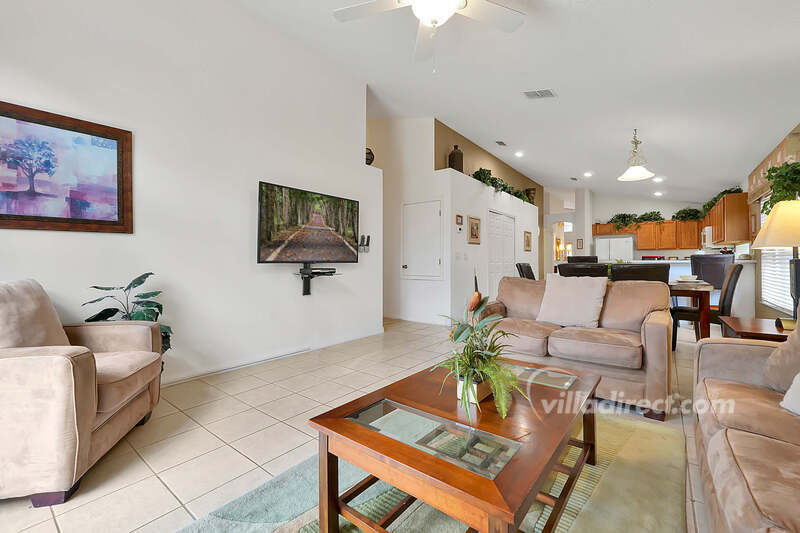 Open plan family room