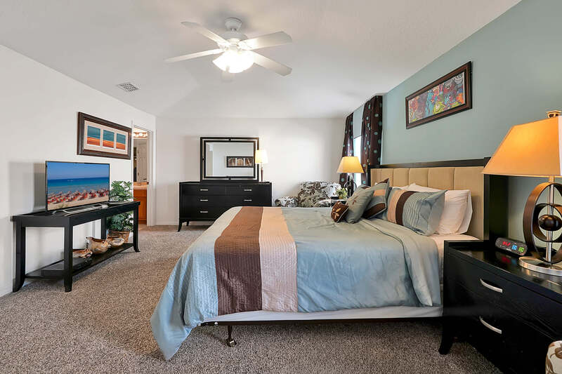 Primary bedroom suite