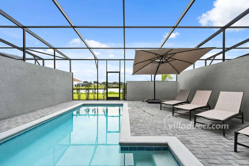 Private plunge pool