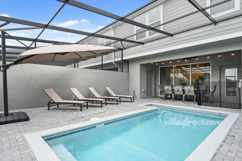 Pool and covered lanai