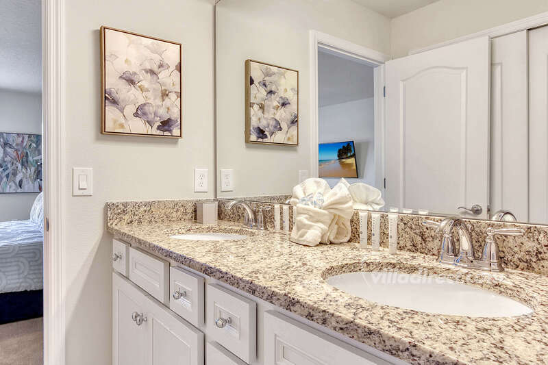 Bedroom 3 bathroom vanity