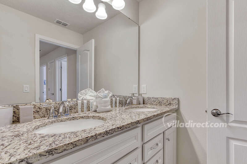 Bathroom with tub